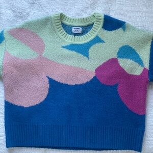 Colourful floral thick and warm sweater.  Size XS. By Cotton:On. Great condition